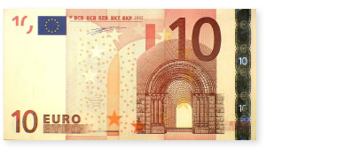 banconota da 10 euro prima serie