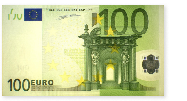 banconota da 100 euro prima serie