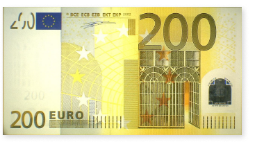 banconota da 200 euro prima serie