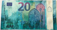 stained banknote