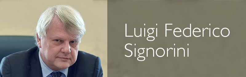 Bank Of Italy Luigi Federico Signorini