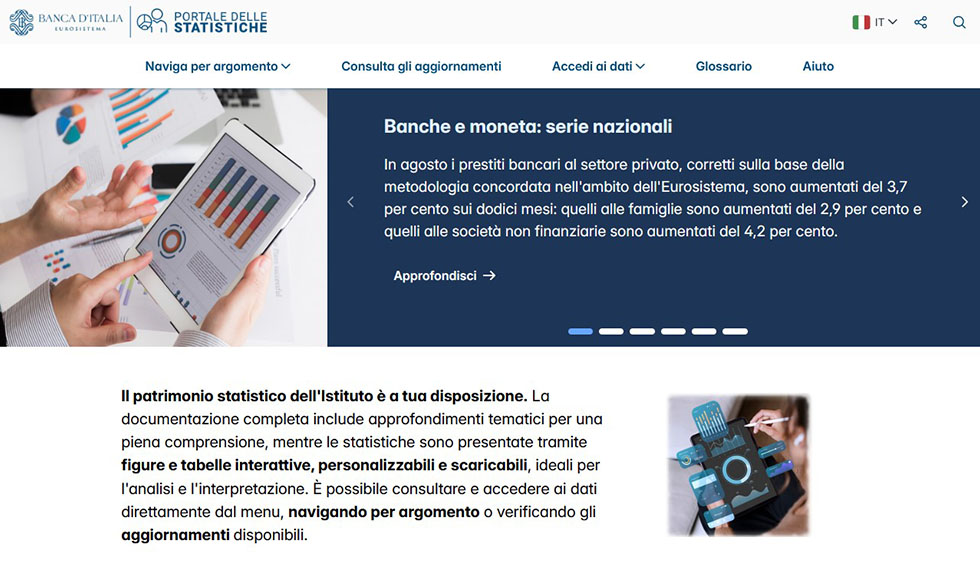 Immagine della sezione Statistiche